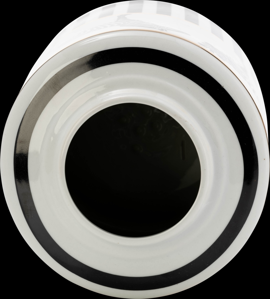 Ceylon White 12 in. Jar - Thumbnail - Image 5