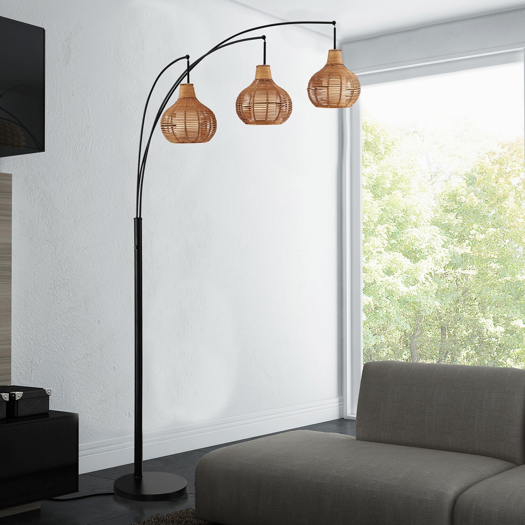 Chaboya Cove Natural Floor Lamp - Thumbnail - Image 3