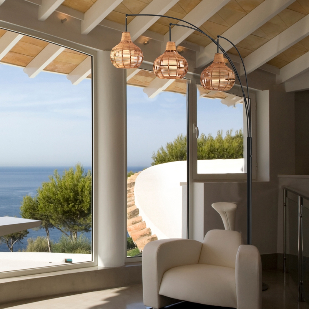 Chaboya Cove Natural Floor Lamp - Thumbnail - Image 4