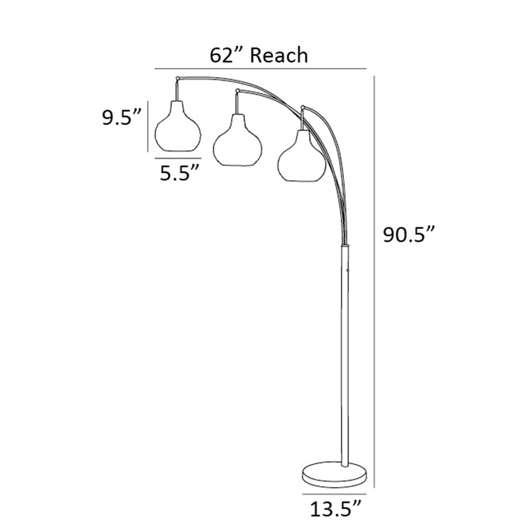 Chaboya Cove Natural Floor Lamp - Thumbnail - Image 5