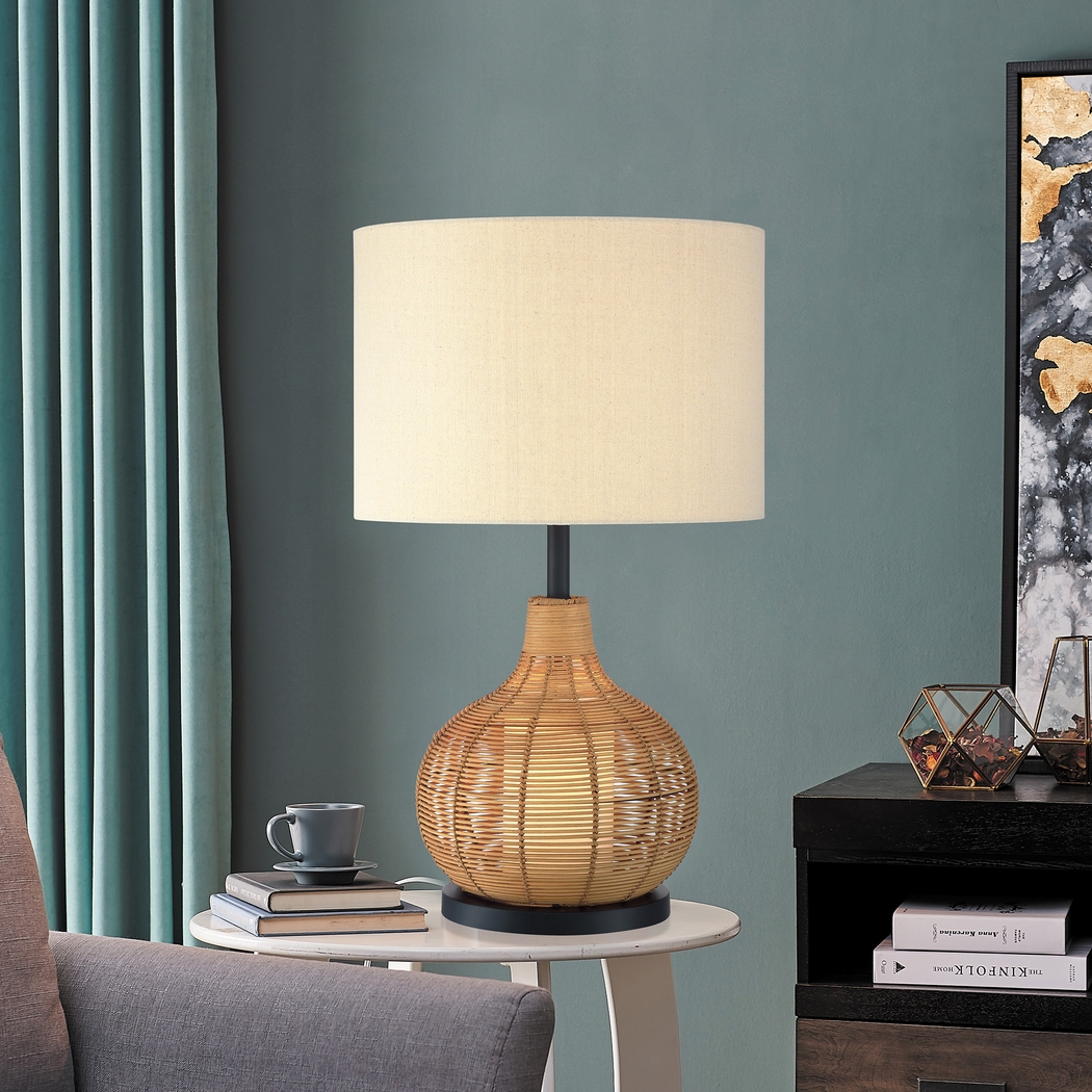 Chaboya Cove Natural Table Lamp - Thumbnail - Image 3