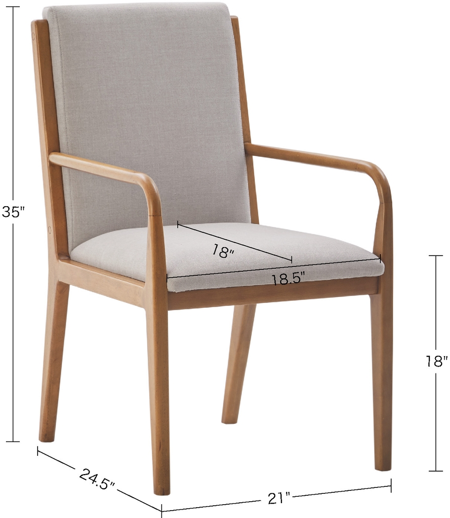 Chacewych Gray Dining Chair, Set of 2 - Thumbnail - Image 9