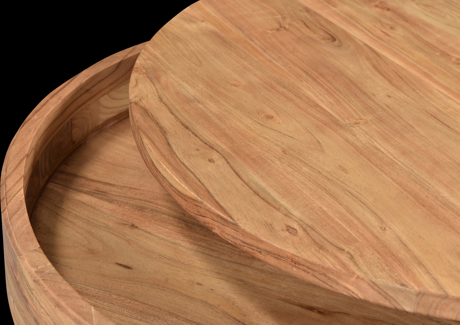 Chadbourne Natural Cocktail Table - Thumbnail - Image 6