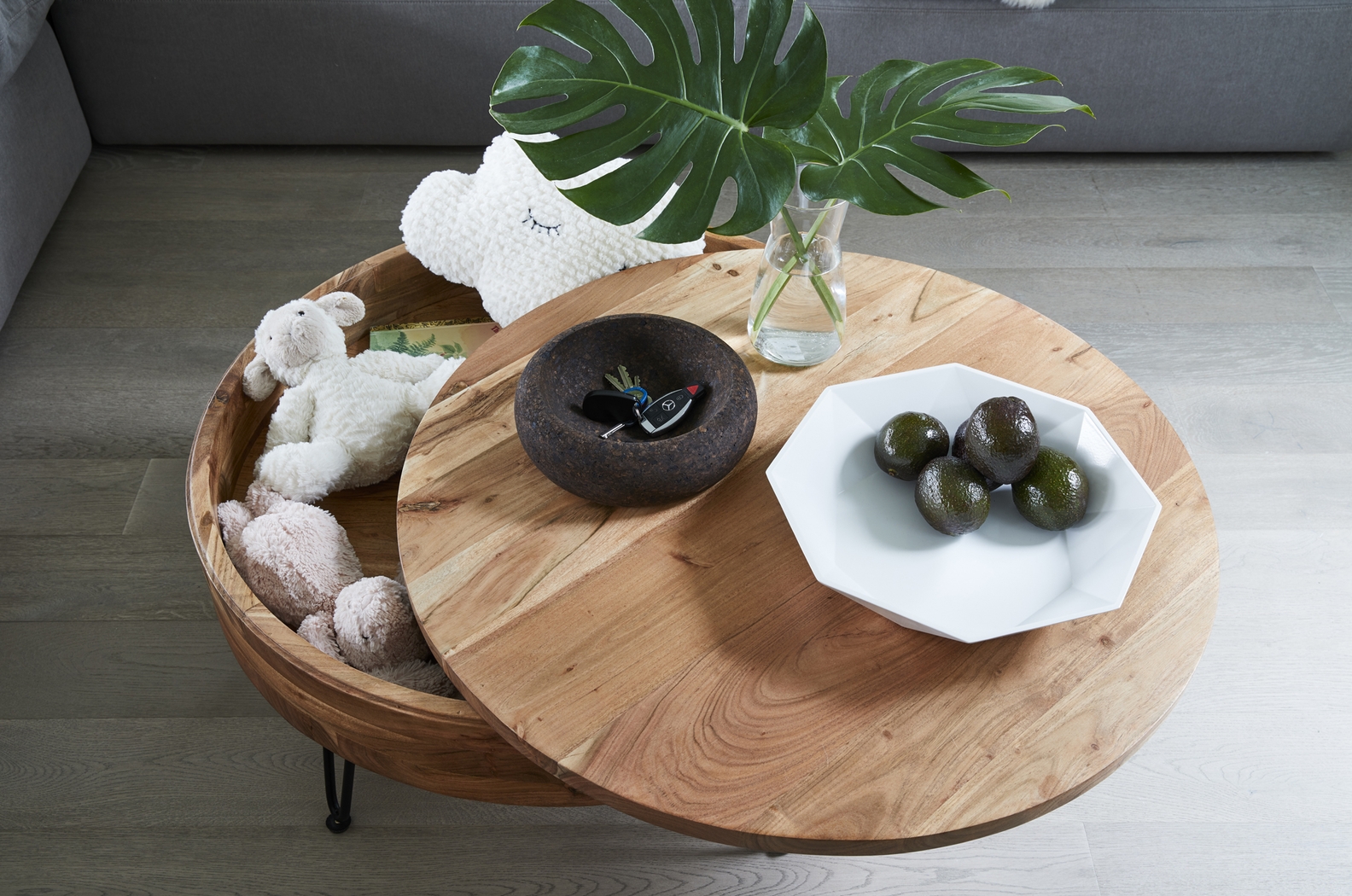 Chadbourne Natural Cocktail Table - Thumbnail - Image 7