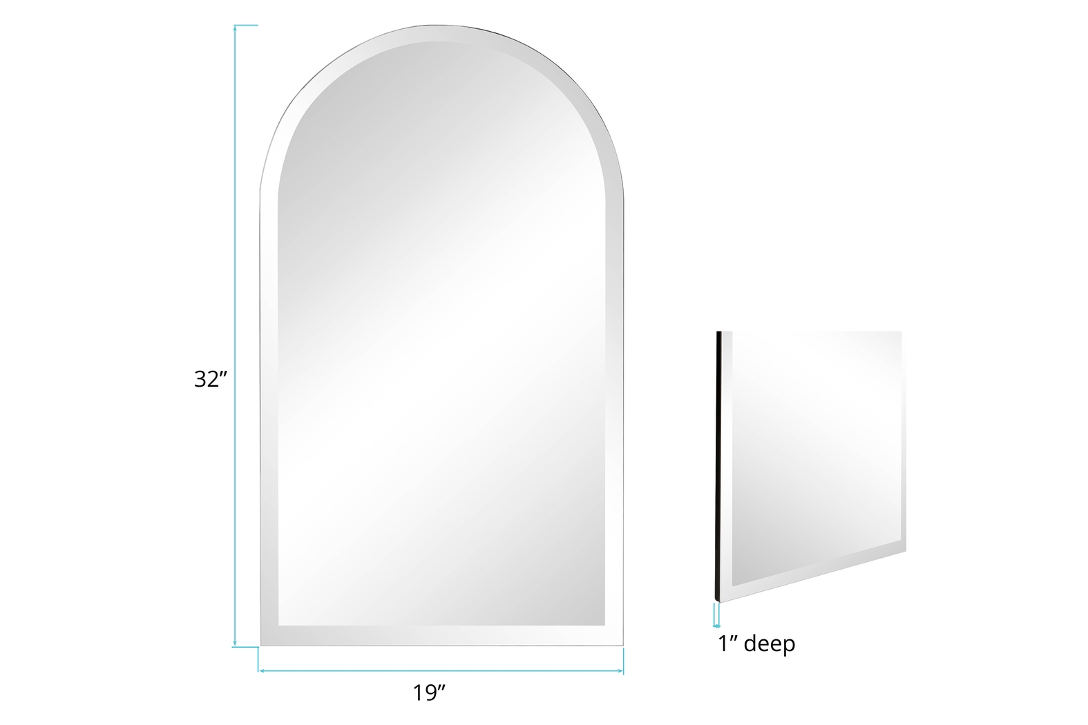 Chadburn Gray Mirror - Thumbnail - Image 2