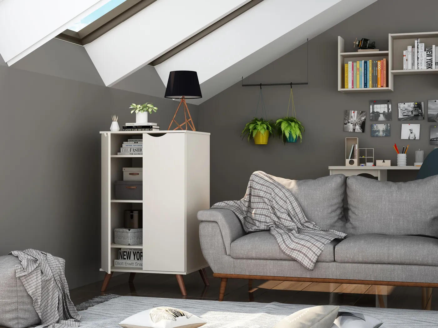 Chadford Beige Accent Cabinet - Thumbnail - Image 9