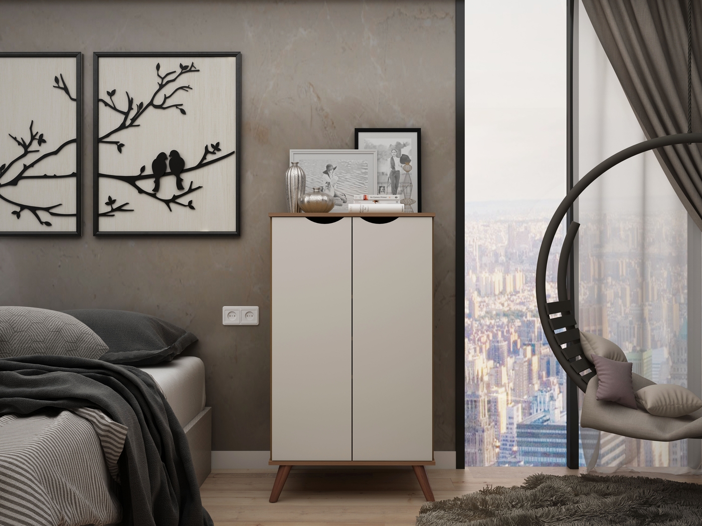 Chadford Maple Accent Cabinet - Thumbnail - Image 9