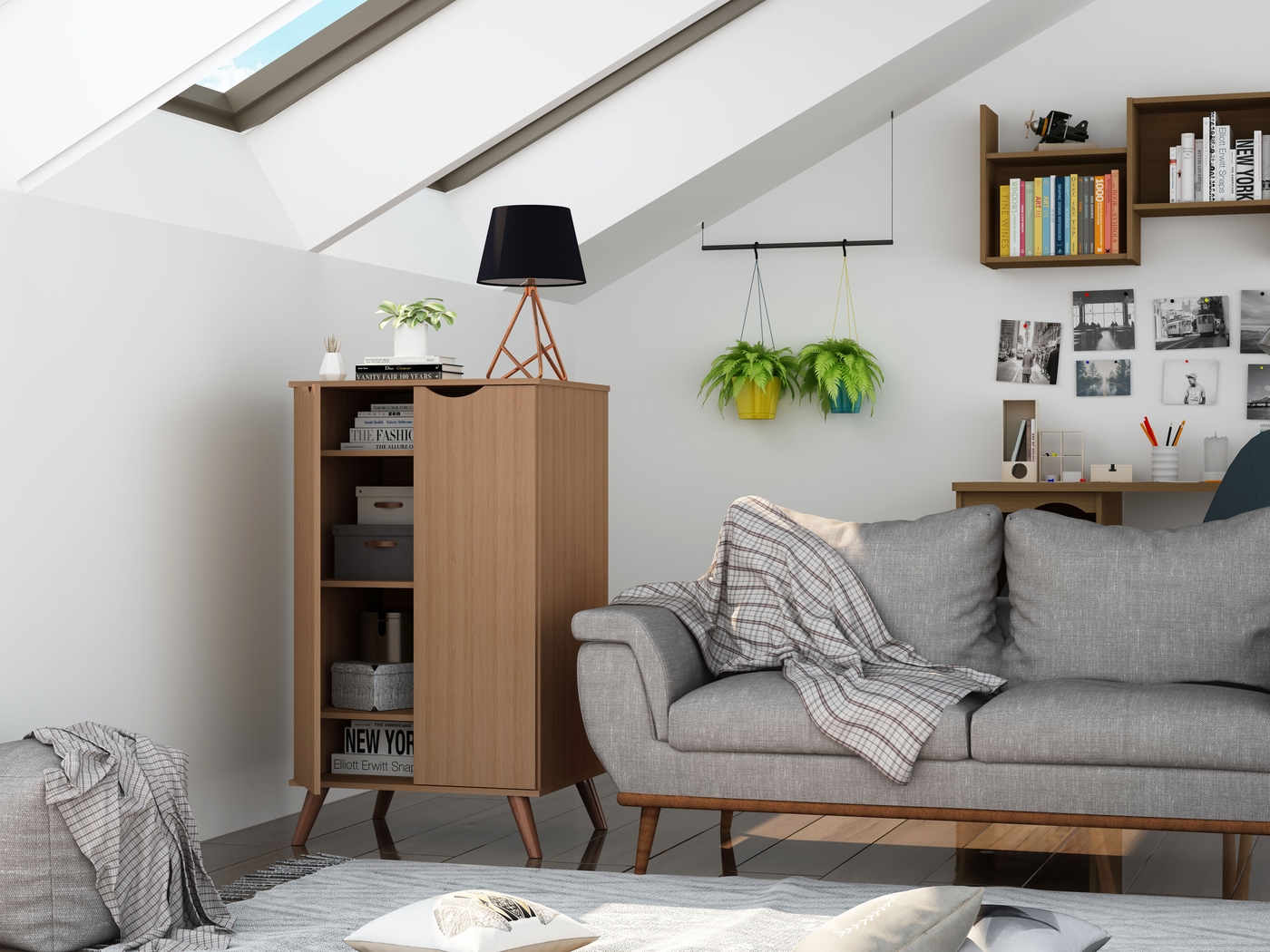 Chadford Red Accent Cabinet - Thumbnail - Image 7