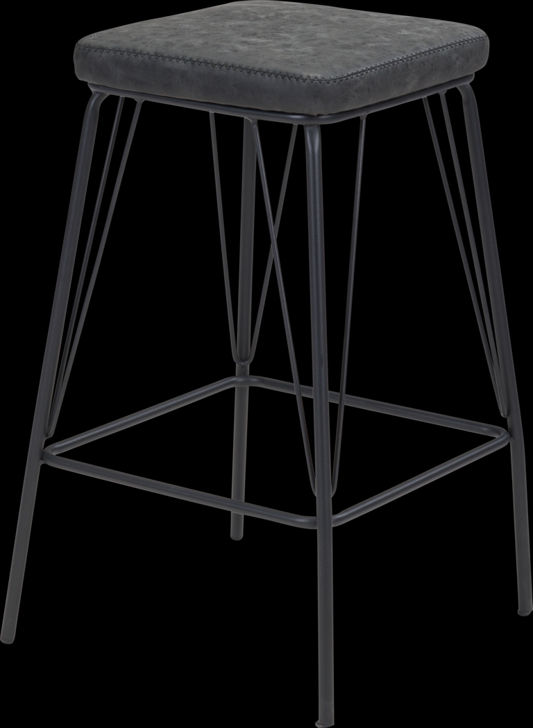 Chadron Black Bar Height Stool, Set of 2 - Thumbnail - Image 5