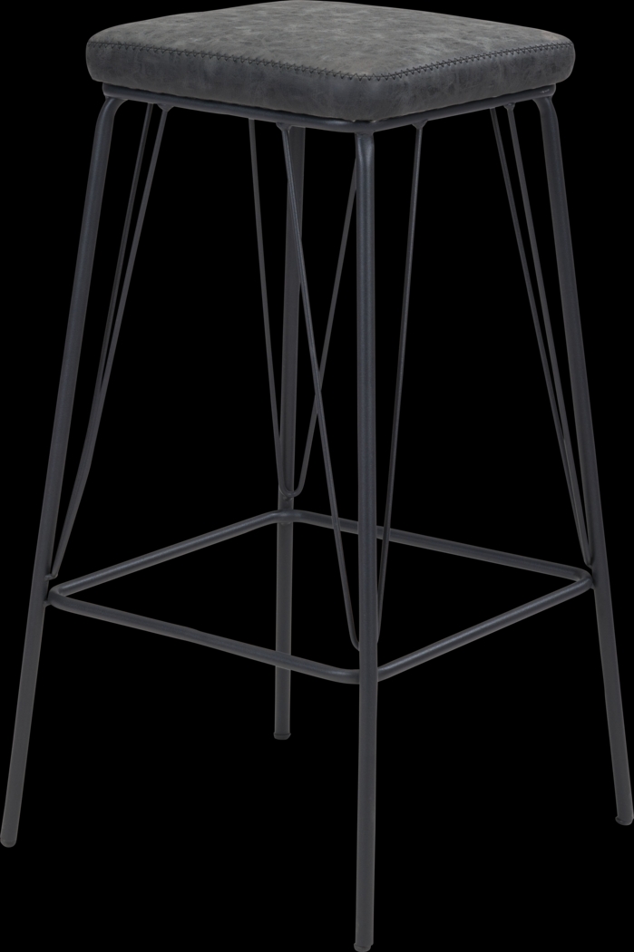 Chadron Black Counter Height Stool, Set of 2 - Thumbnail - Image 6