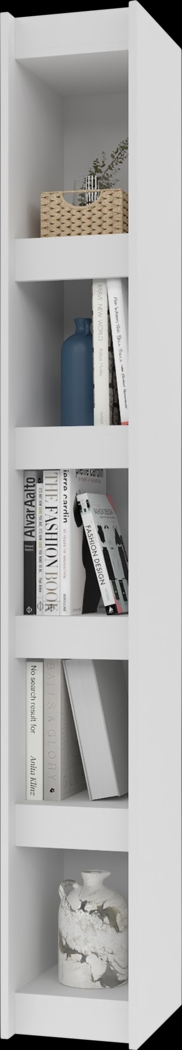 Chaisson White Bookcase - Thumbnail - Image 3