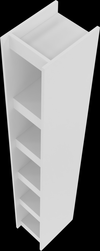 Chaisson White Bookcase - Thumbnail - Image 7