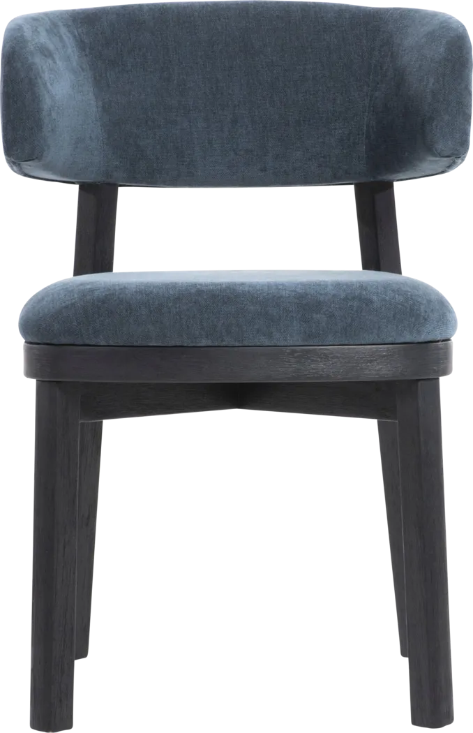 Chaka Blue Side Chair - Thumbnail - Image 2