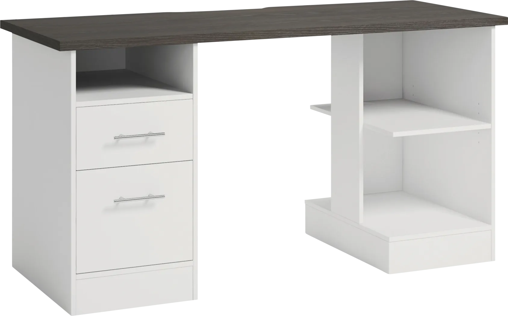 Chalcom White Gaming Desk - Thumbnail - Image 1