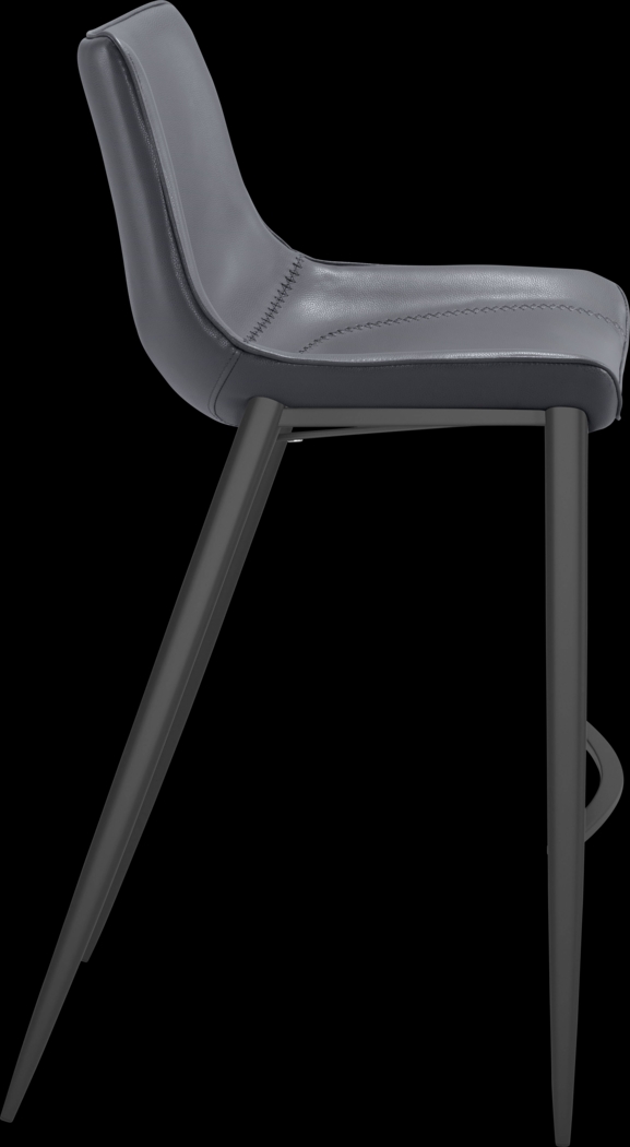 Chaleedony Gray Bar Height Stool, Set of 2 - Thumbnail - Image 3