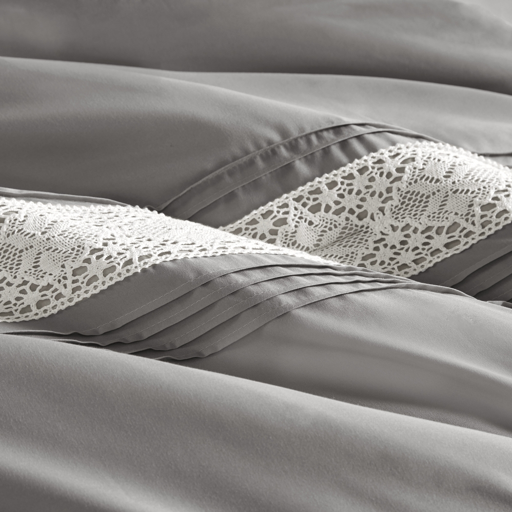 Chalimar Gray 7 Pc King Comforter Set - Thumbnail - Image 11