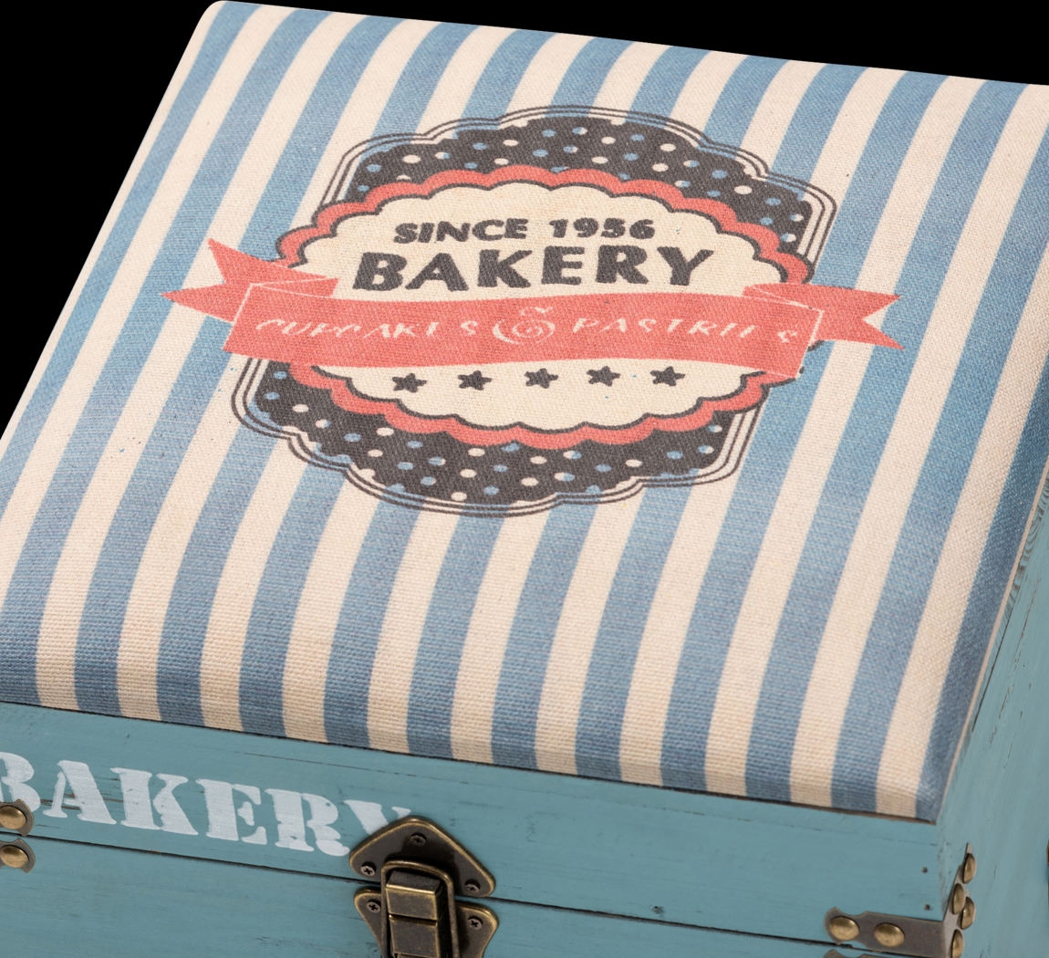 Chalma Blue Ottoman - Thumbnail - Image 7