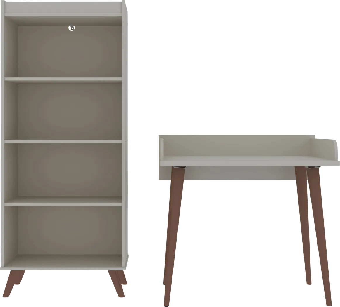 Chalon Beige Office Set, 2 Pc - Thumbnail - Image 1