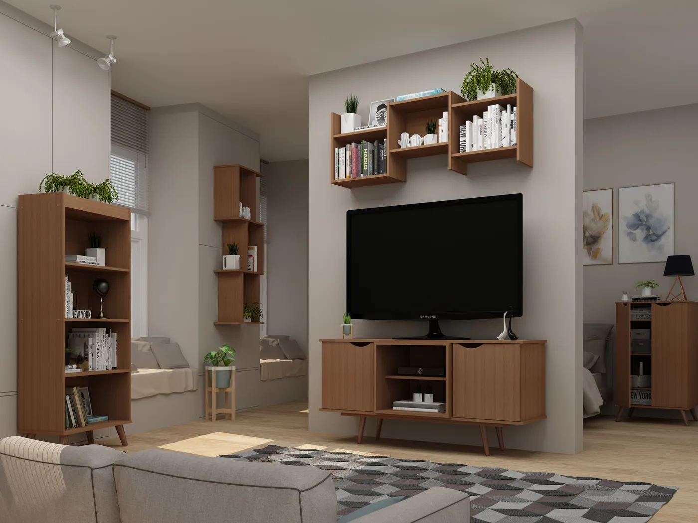 Chalon Red Office Set, 2 Pc - Thumbnail - Image 6