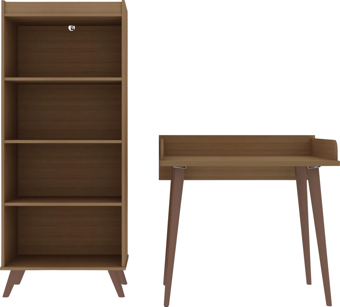 Chalon Red Office Set, 2 Pc - Thumbnail - Image 1