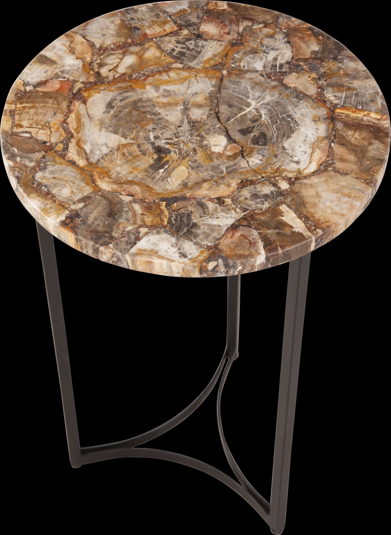 Chaloner Brown Accent Table - Thumbnail - Image 2