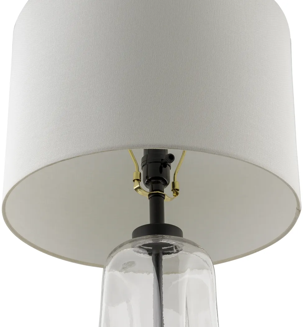Chaly Clear Table Lamp - Thumbnail - Image 2