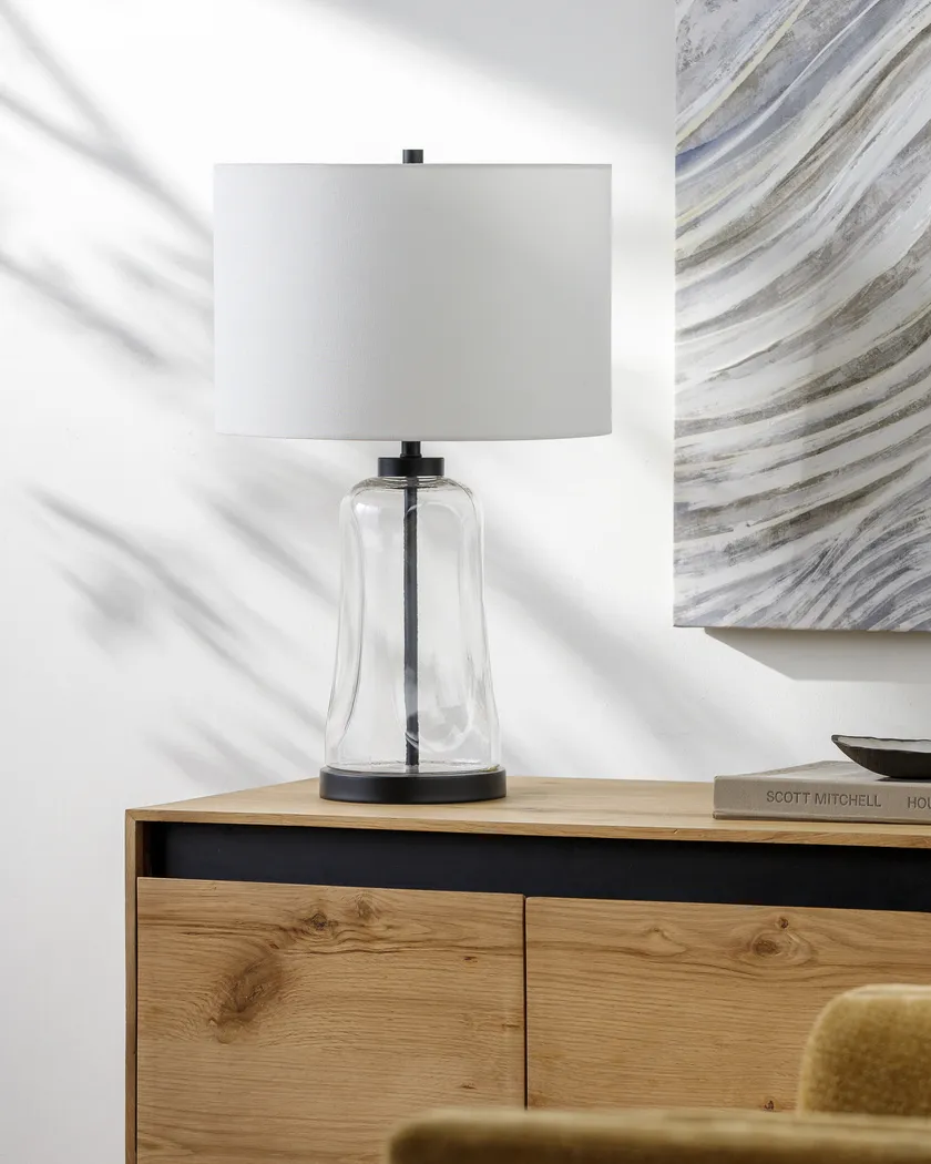 Chaly Clear Table Lamp - Thumbnail - Image 4