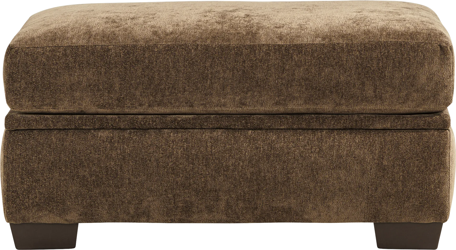 Chamberlain Brown Ottoman - Thumbnail - Image 3