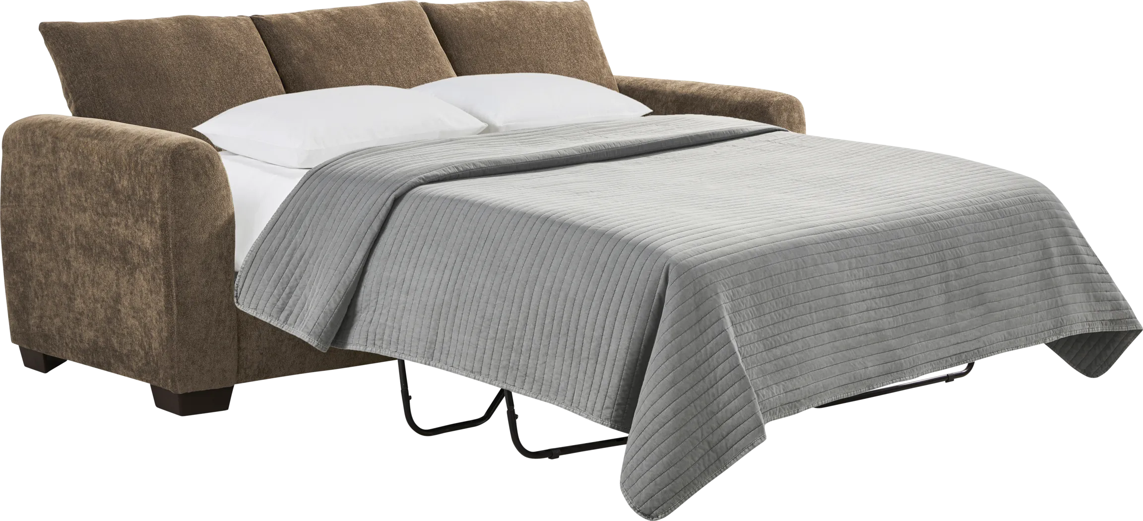 Chamberlain Brown Sleeper Sofa - Thumbnail - Image 2