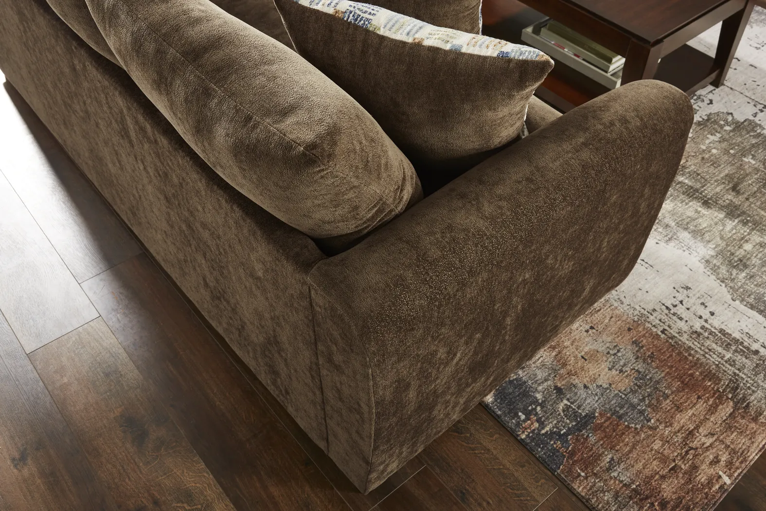 Chamberlain Brown Sleeper Sofa - Thumbnail - Image 4
