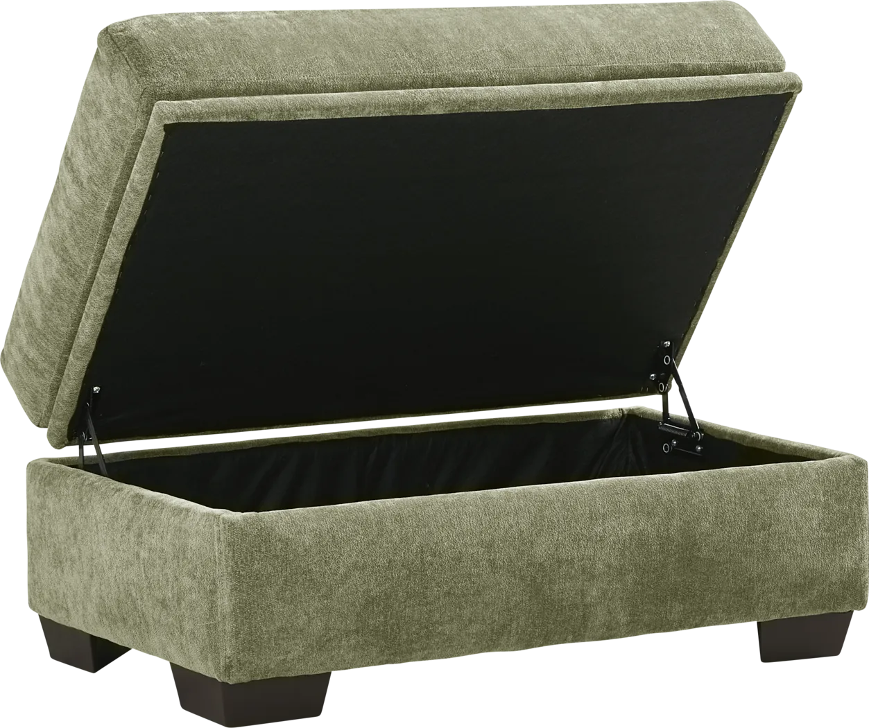 Chamberlain Green Ottoman - Thumbnail - Image 2