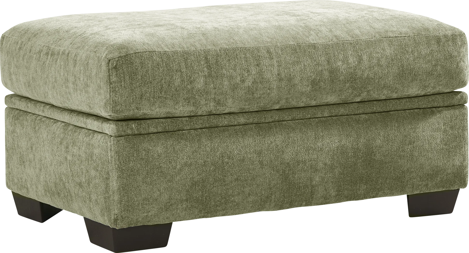 Chamberlain Green Ottoman - Thumbnail - Image 1