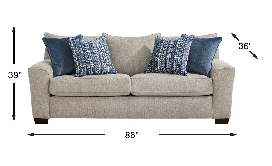 Dimension Image. Please refer to the Dimension Tab on this page for dimension details.