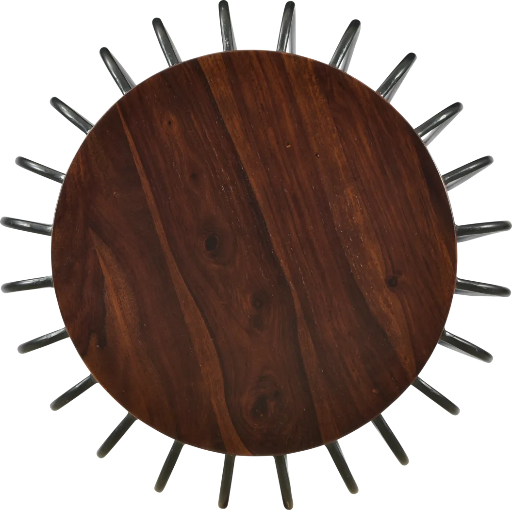 Chamboard Brown Accent Table - Thumbnail - Image 3