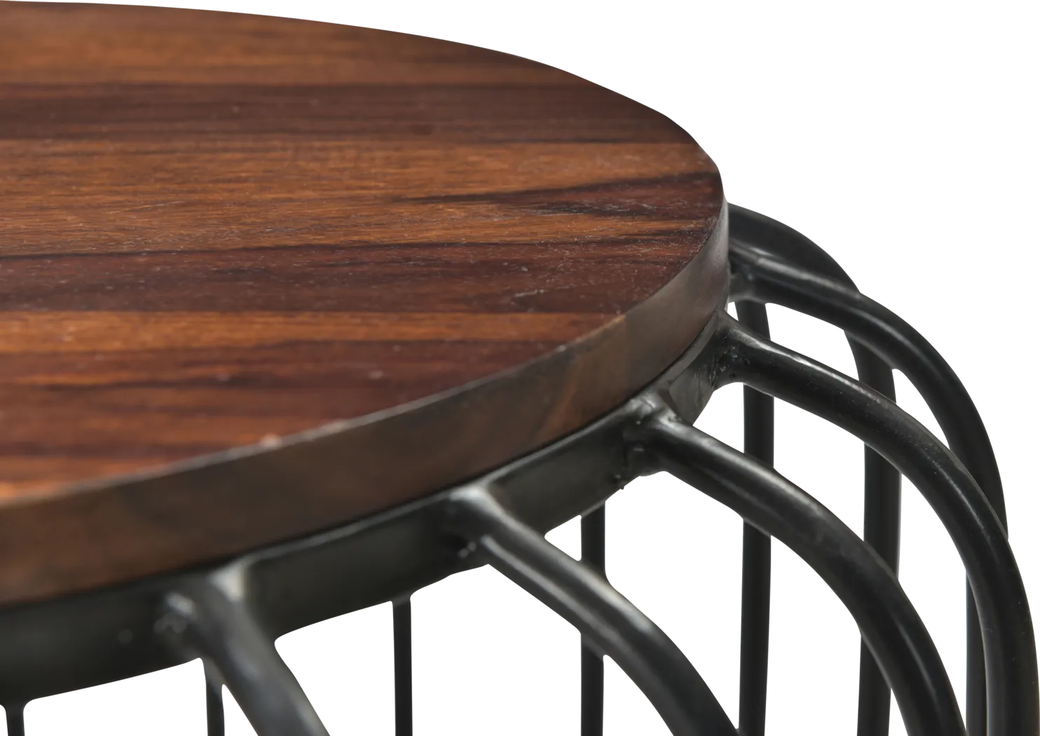 Chamboard Brown Accent Table - Thumbnail - Image 5