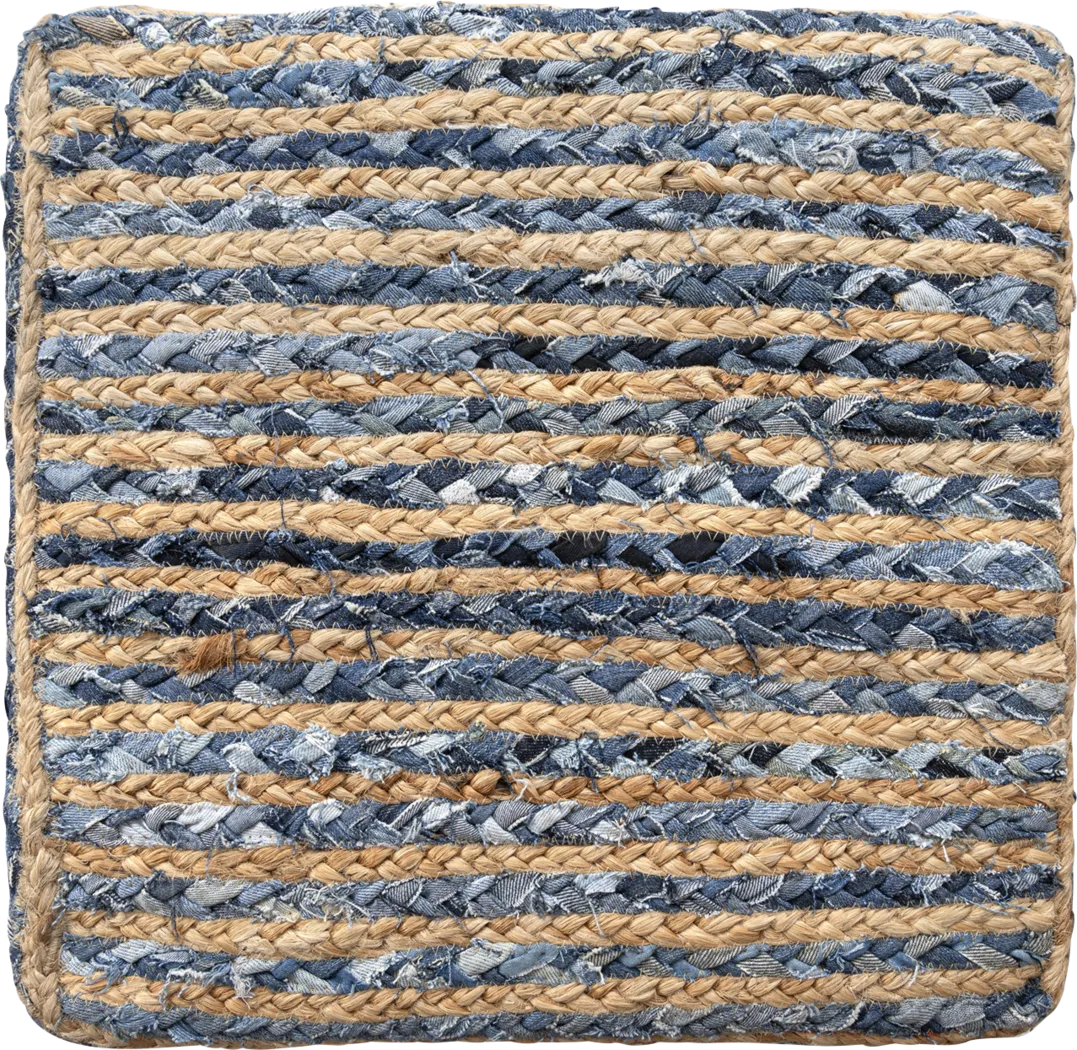 Chamgan Blue Pouf - Thumbnail - Image 5