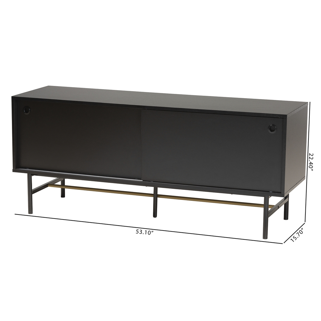 Chamise Dark Brown 53 in. Console - Thumbnail - Image 10