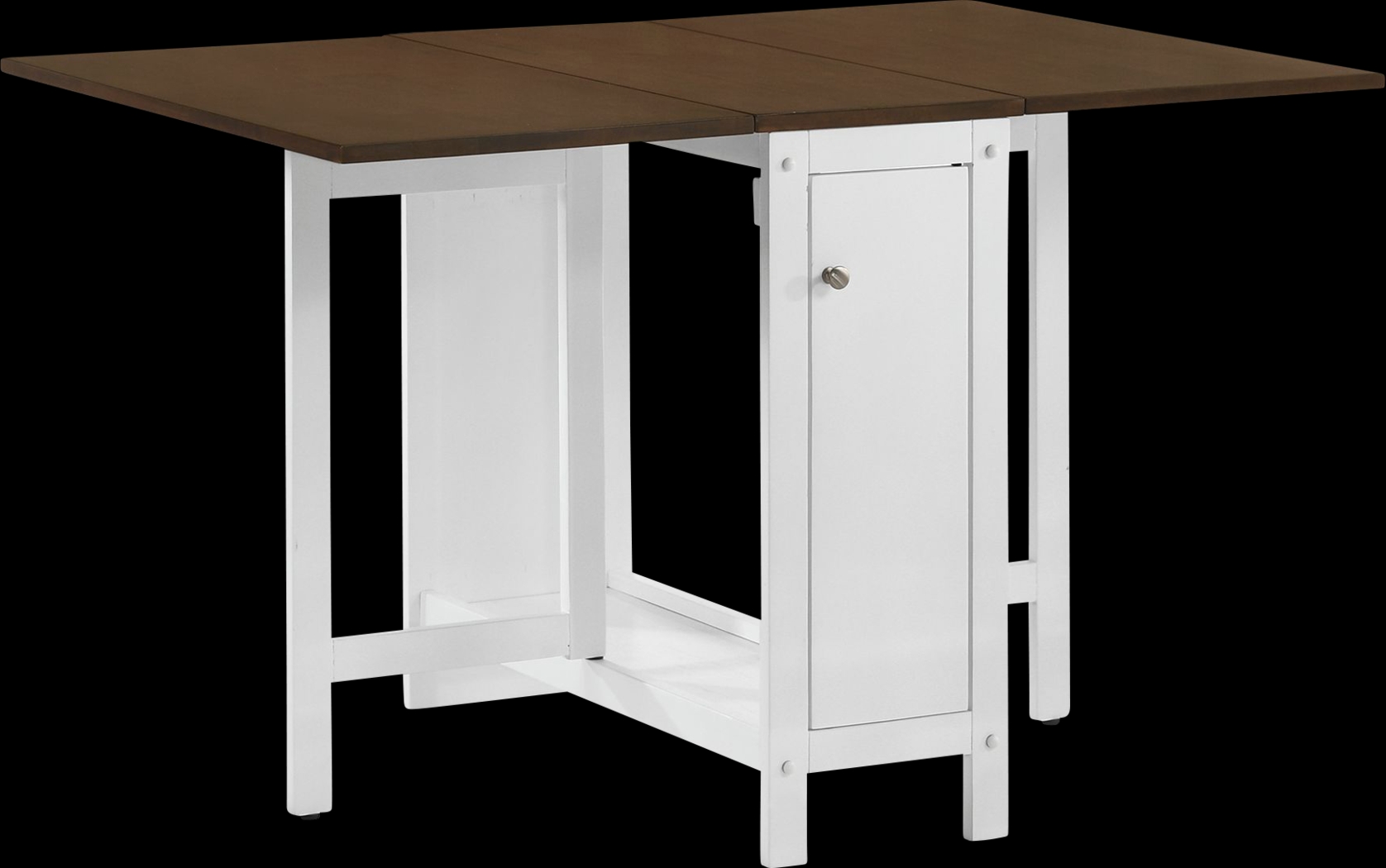 Chamois White Folding Dining 5pc Set - Thumbnail - Image 2