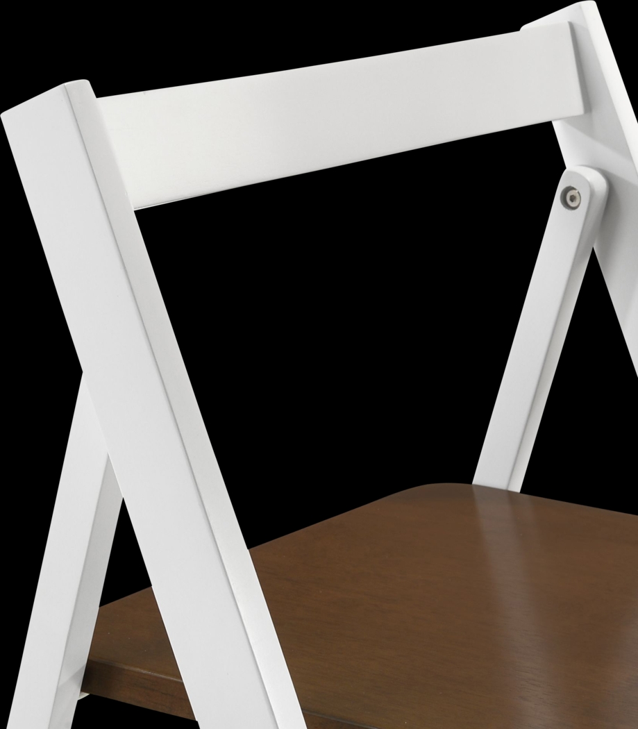 Chamois White Folding Dining 5pc Set - Thumbnail - Image 12