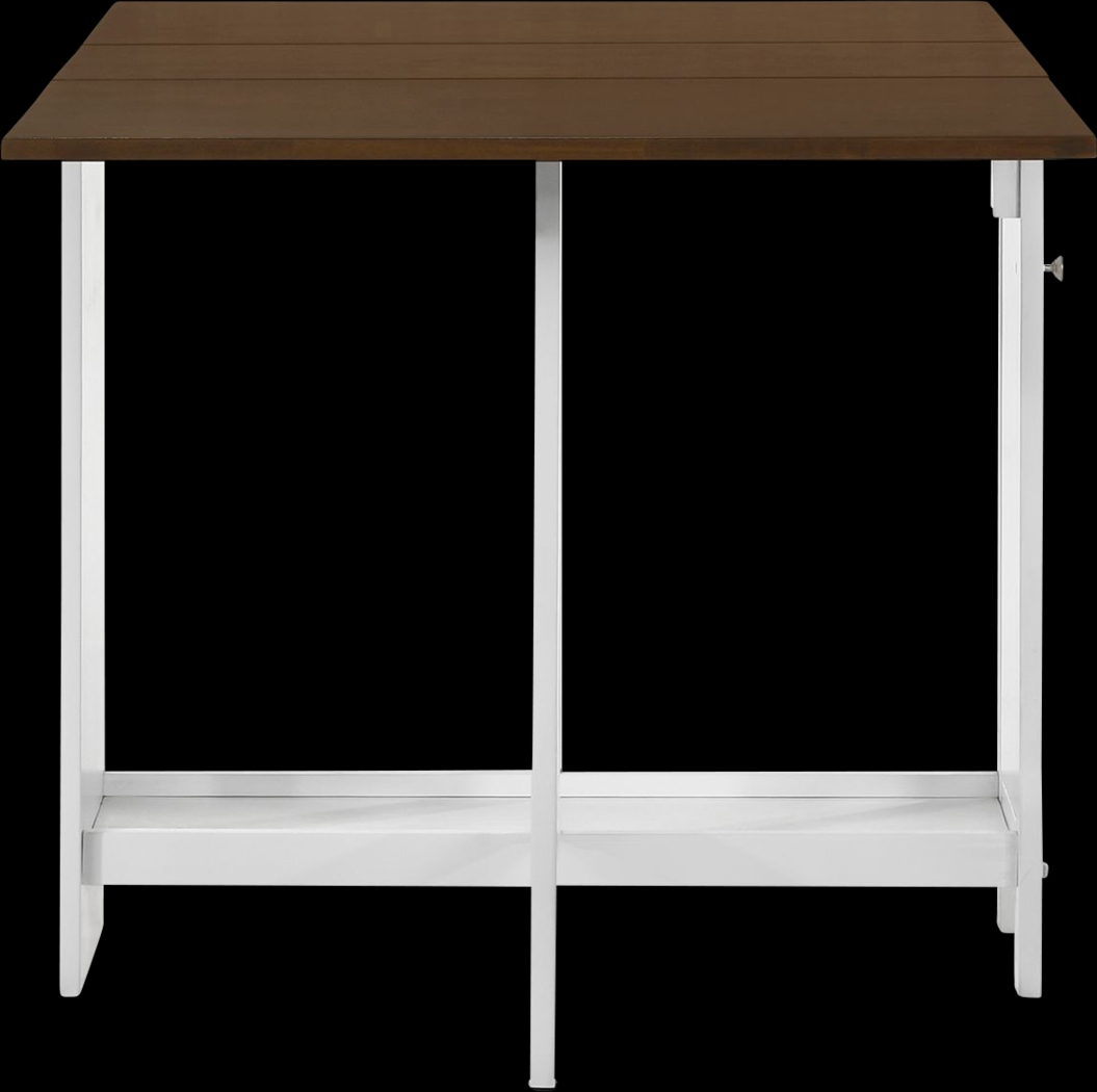 Chamois White Folding Dining 5pc Set - Thumbnail - Image 5