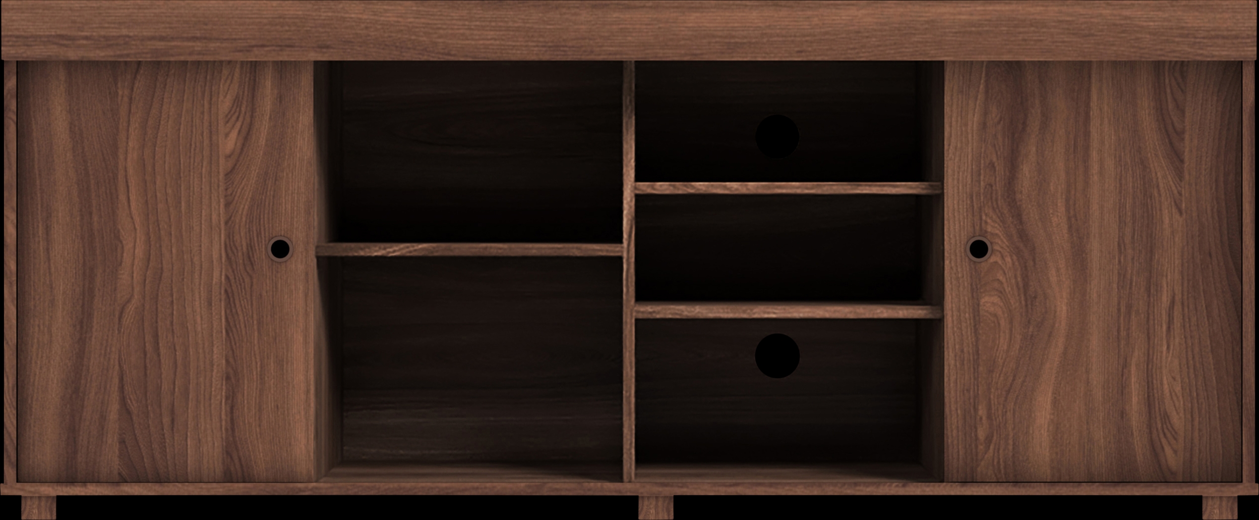 Chamto Walnut 63in. Console - Thumbnail - Image 7