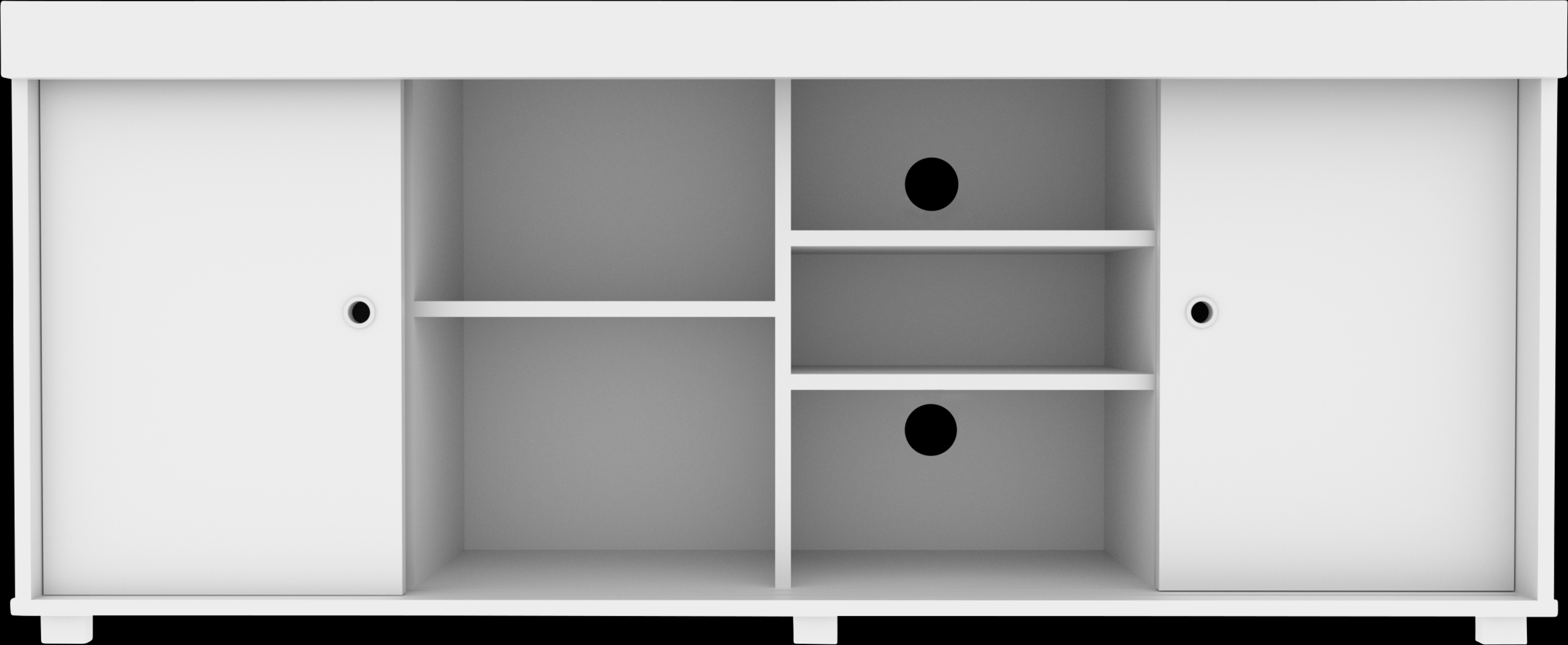 Chamto White 63in. Console - Thumbnail - Image 7