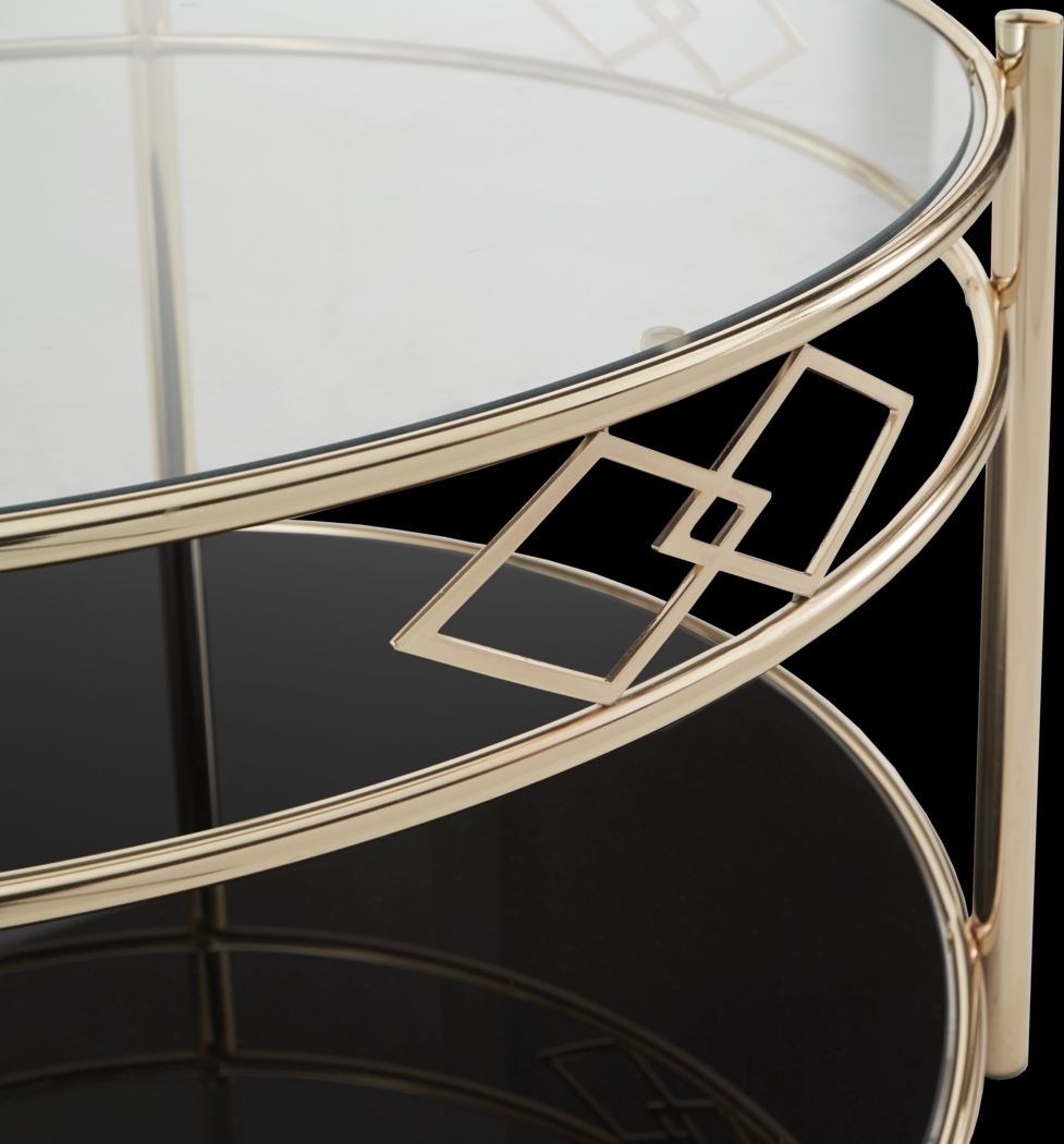 Chancery Rose Gold Cocktail Table - Thumbnail - Image 3