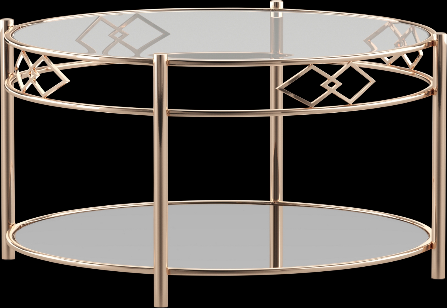 Chancery Rose Gold Cocktail Table - Thumbnail - Image 1