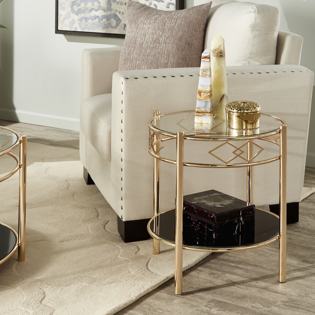 Chancery Rose Gold End Table - Thumbnail - Image 4