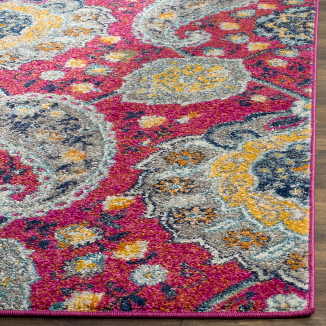 Chancey Park Fuchsia 8' x 10' Rug - Thumbnail - Image 3