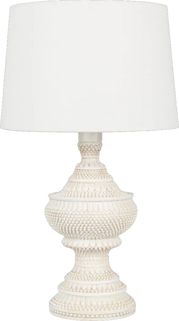 Chand White Outdoor Table Lamp - Thumbnail - Image 1