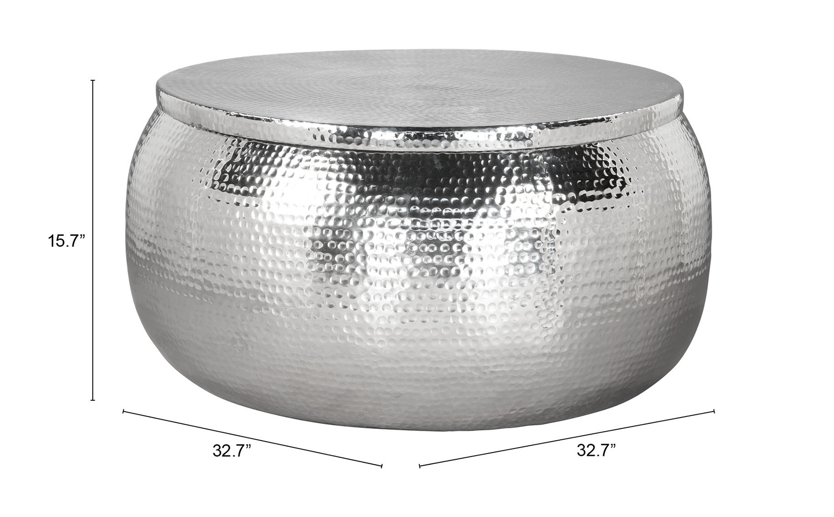 Chandalar Silver Cocktail Table - Thumbnail - Image 10