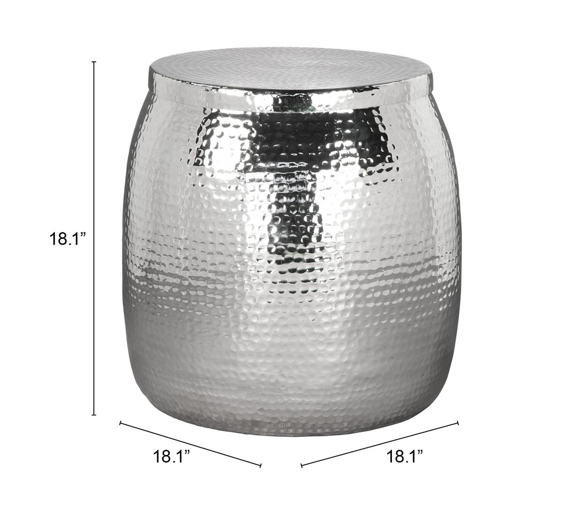 Chandalar Silver End Table - Thumbnail - Image 9