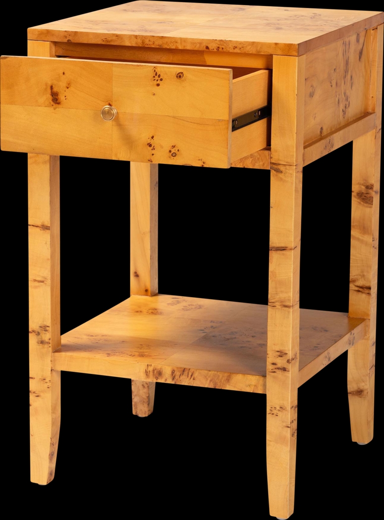 Chandelle Brown Nightstand - Thumbnail - Image 4